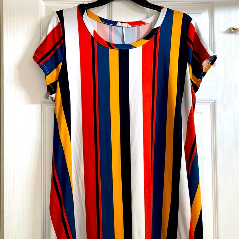 MIDI Striped Dress